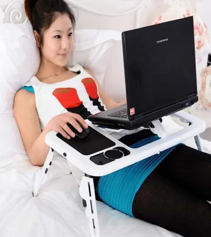 Multi-functional Laptop Table With Cooling Fan